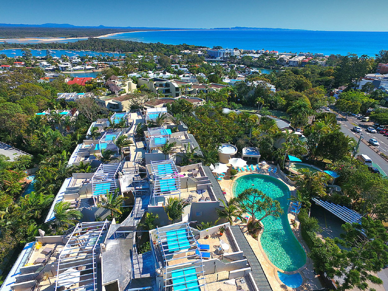 noosa blue resort view