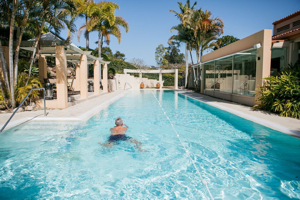 noosa springs golf & spa resort pool