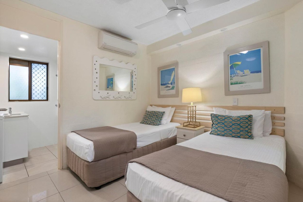 ocean breeze resort bedroom