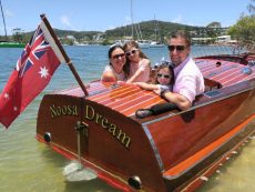 noosa dreamboats classic boat cruises family