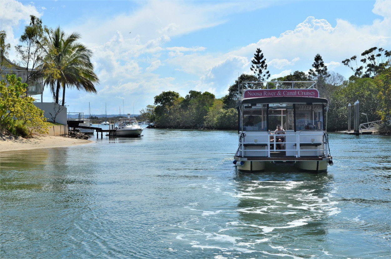 noosa river and canal cruises tour